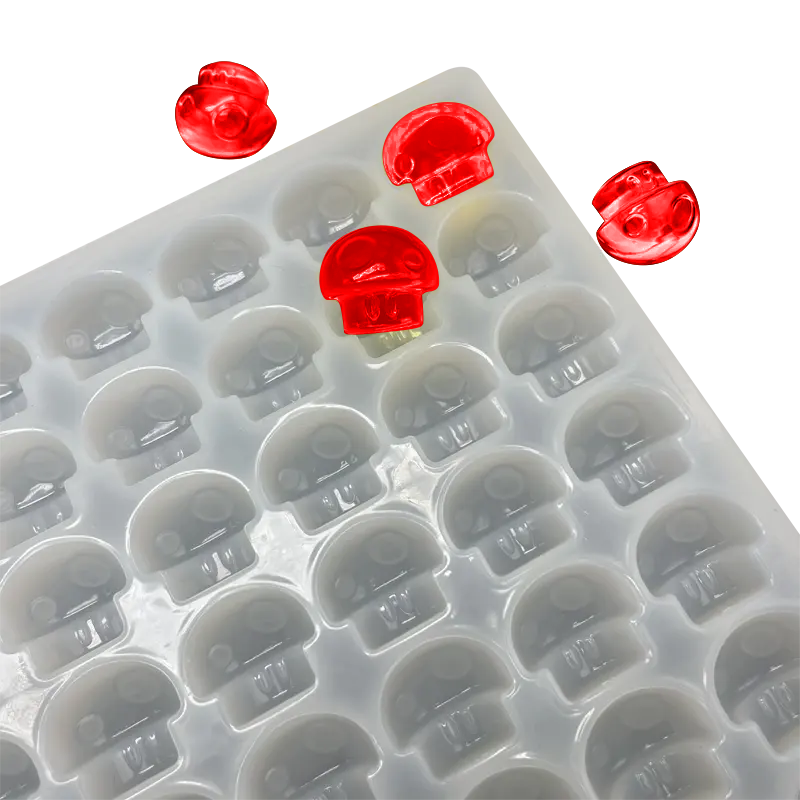 3.5mL マッシュルームモールド マッシュルームグミモールド Gummy Molds