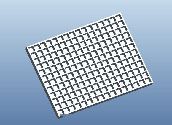 8mlキューブグミ型-192空洞