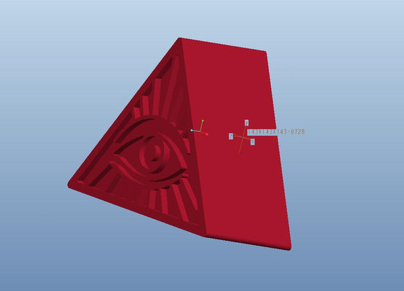 5.1mlピラミッドトライアングルグミ型-220空洞